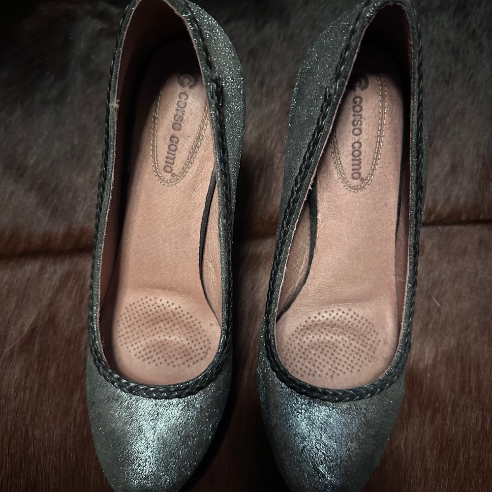 Corso Como Metallic Heels
